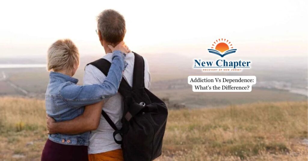 is there a difference between addiction and dependence
