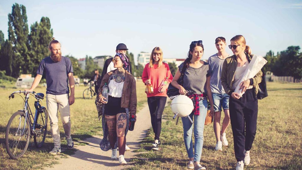 Outdoor rehab activities